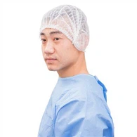 Plisované čepice Bouffant